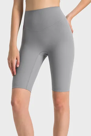 High Waist Tummy Control Seamless Active Shorts