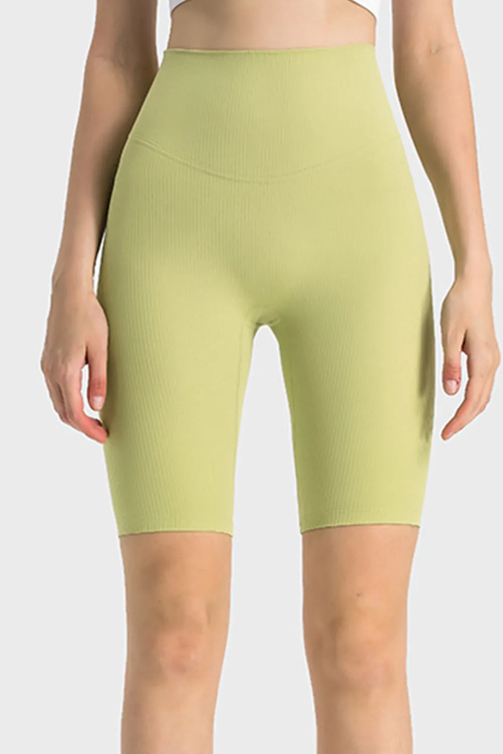 High Waist Tummy Control Seamless Active Shorts