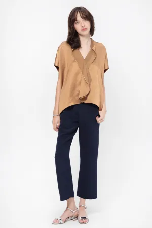 Kick Pleat Exclusive Fin Gaban Shirt