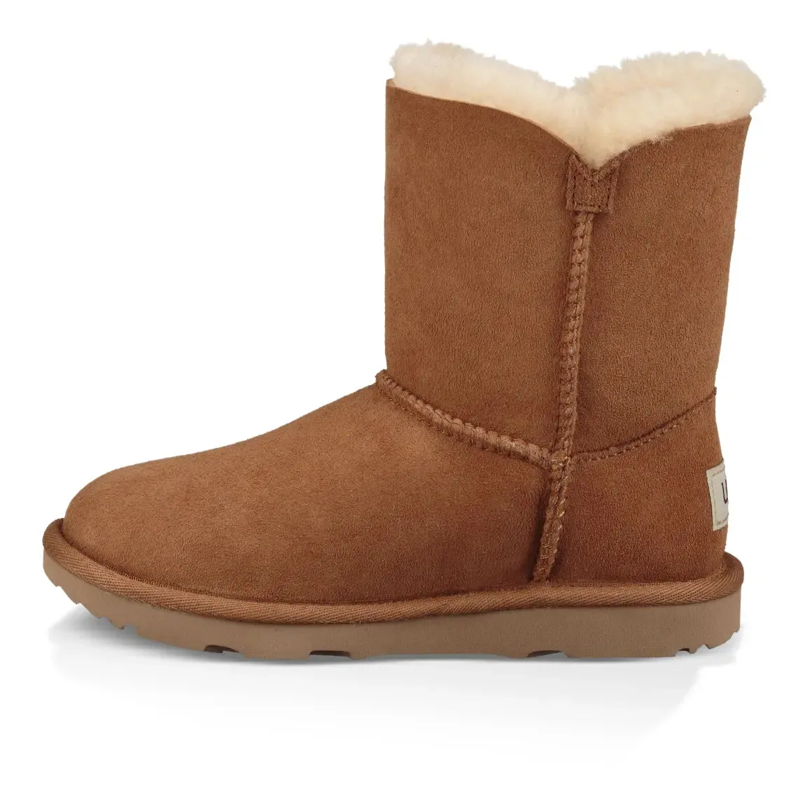 Kids’ UGG Bailey Button II – Cozy Sheepskin Boot with Versatile Style