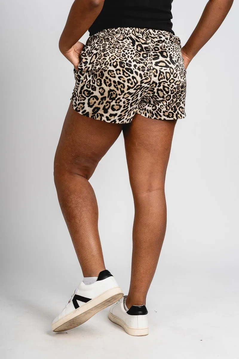 Leopard boxer shorts leopard