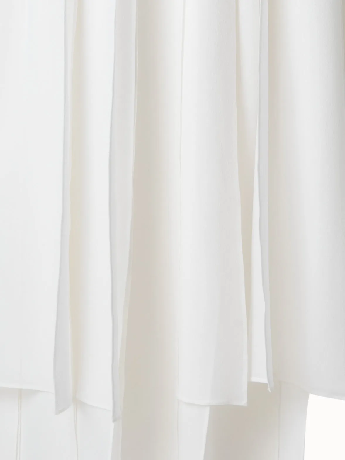 Long Silk Ribbon Gown