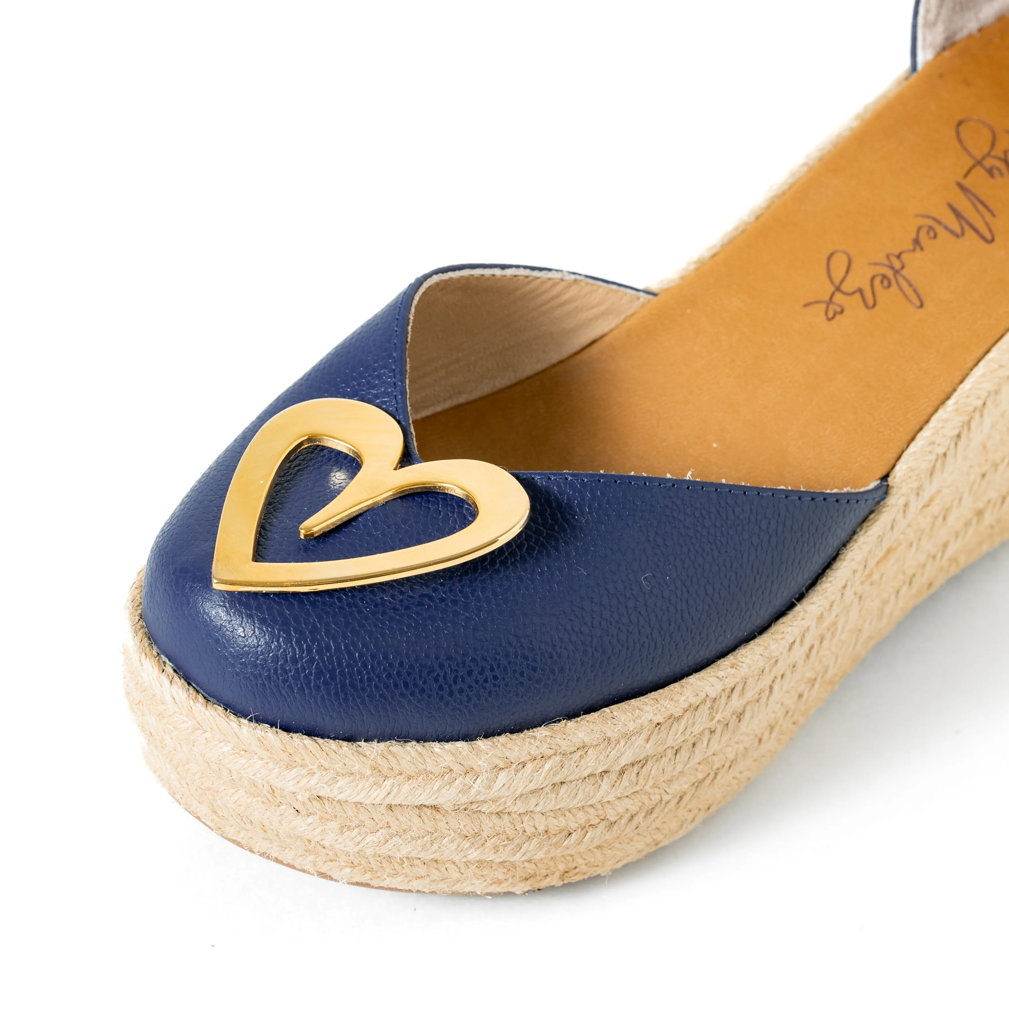 Love Blue Espadrilles  - Low High