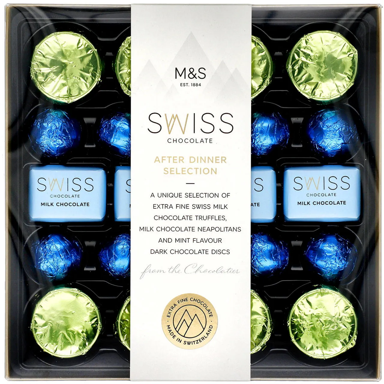 M&S Food Swiss After Dinner Selection 264g