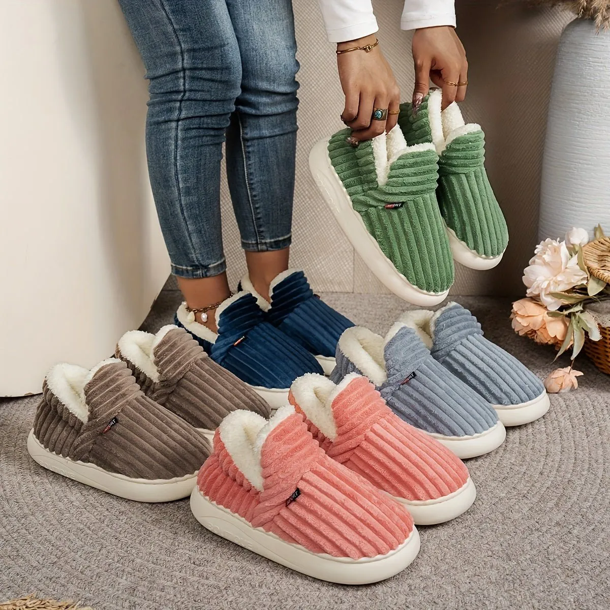 Margret | Warm & Comfy Indoor Boots