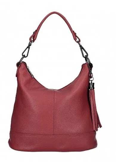 MARY  Italian leather shoulder bag