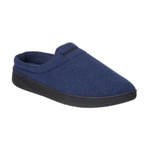 Men's Heathered Knit Brady Clog Slipper with Gel Infused Memory Foam