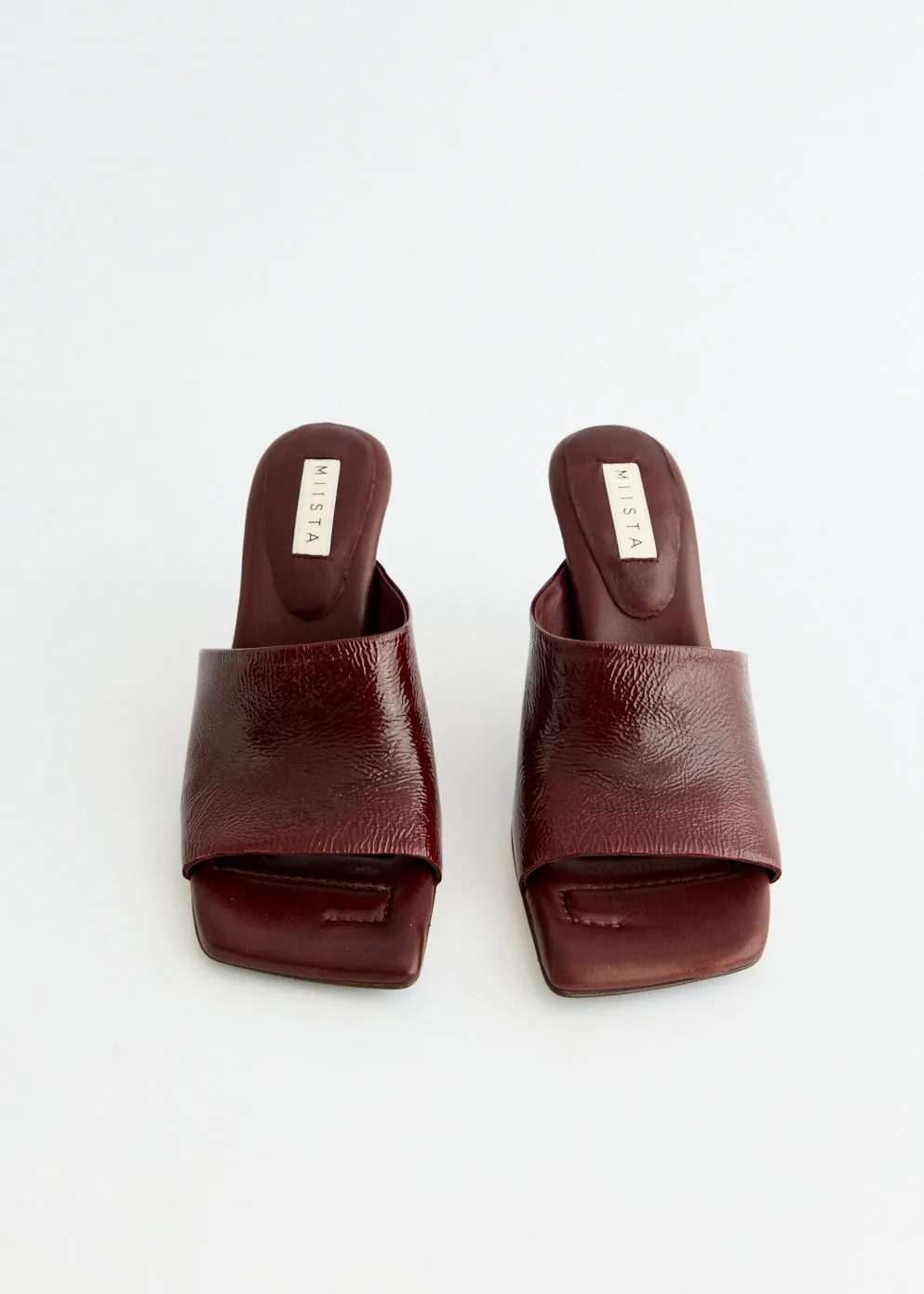 Miri Brown Mules Sandals