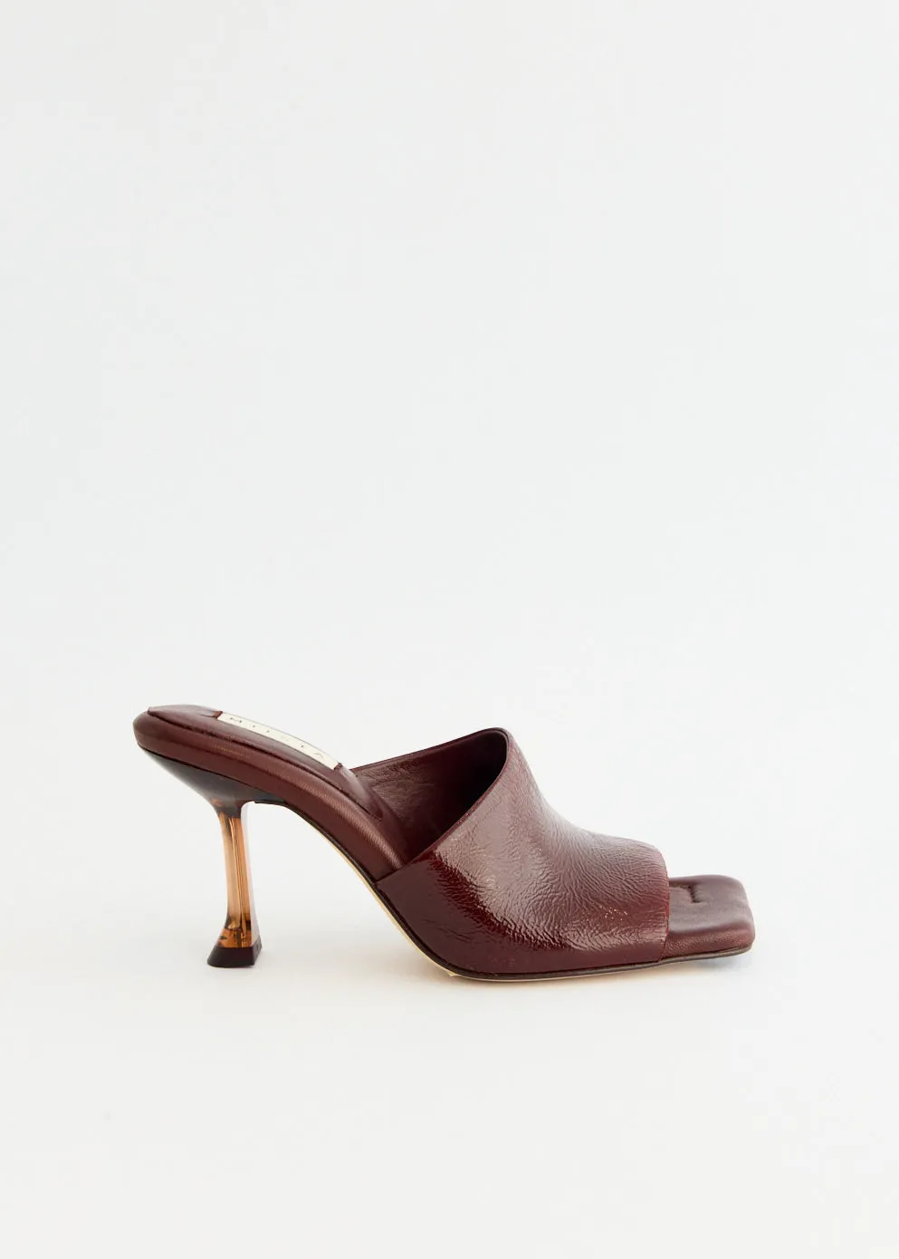 Miri Brown Mules Sandals