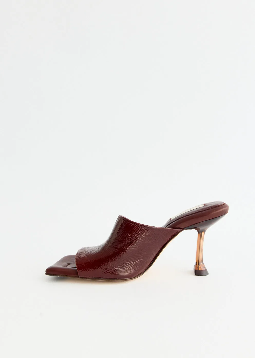 Miri Brown Mules Sandals