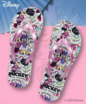 Paragon DK3743L Women's Pink Sliders with Anti-skid Cushioned Sole for Everyday Use