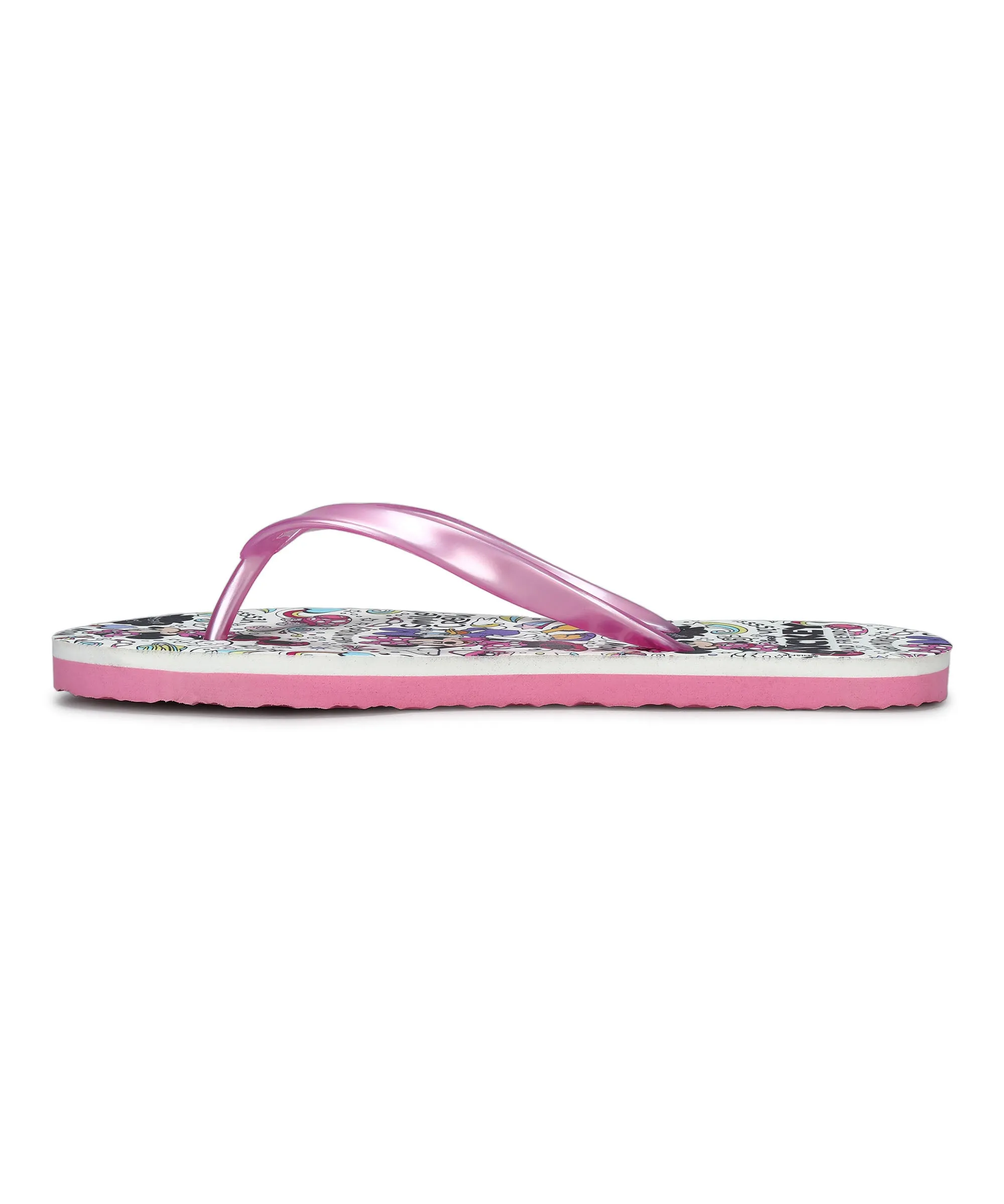 Paragon DK3743L Women's Pink Sliders with Anti-skid Cushioned Sole for Everyday Use