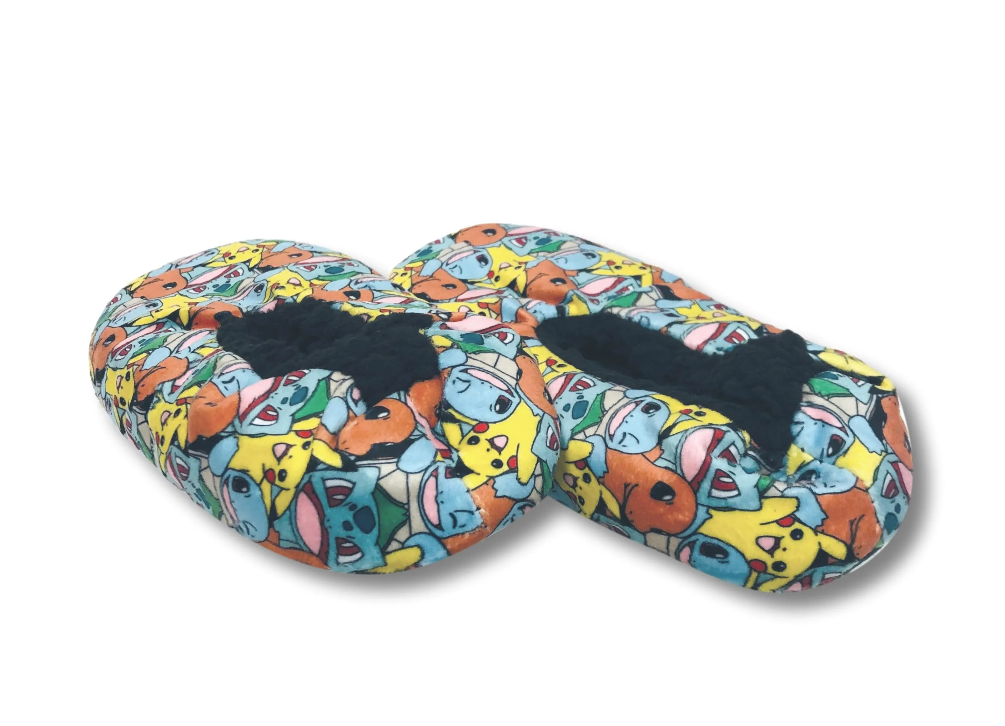 Pokemon Boys Slippers Fuzzy Pikachu Slipper Socks for Kids