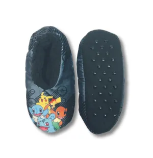 Pokemon Boys Slippers Fuzzy Pikachu Slipper Socks for Kids