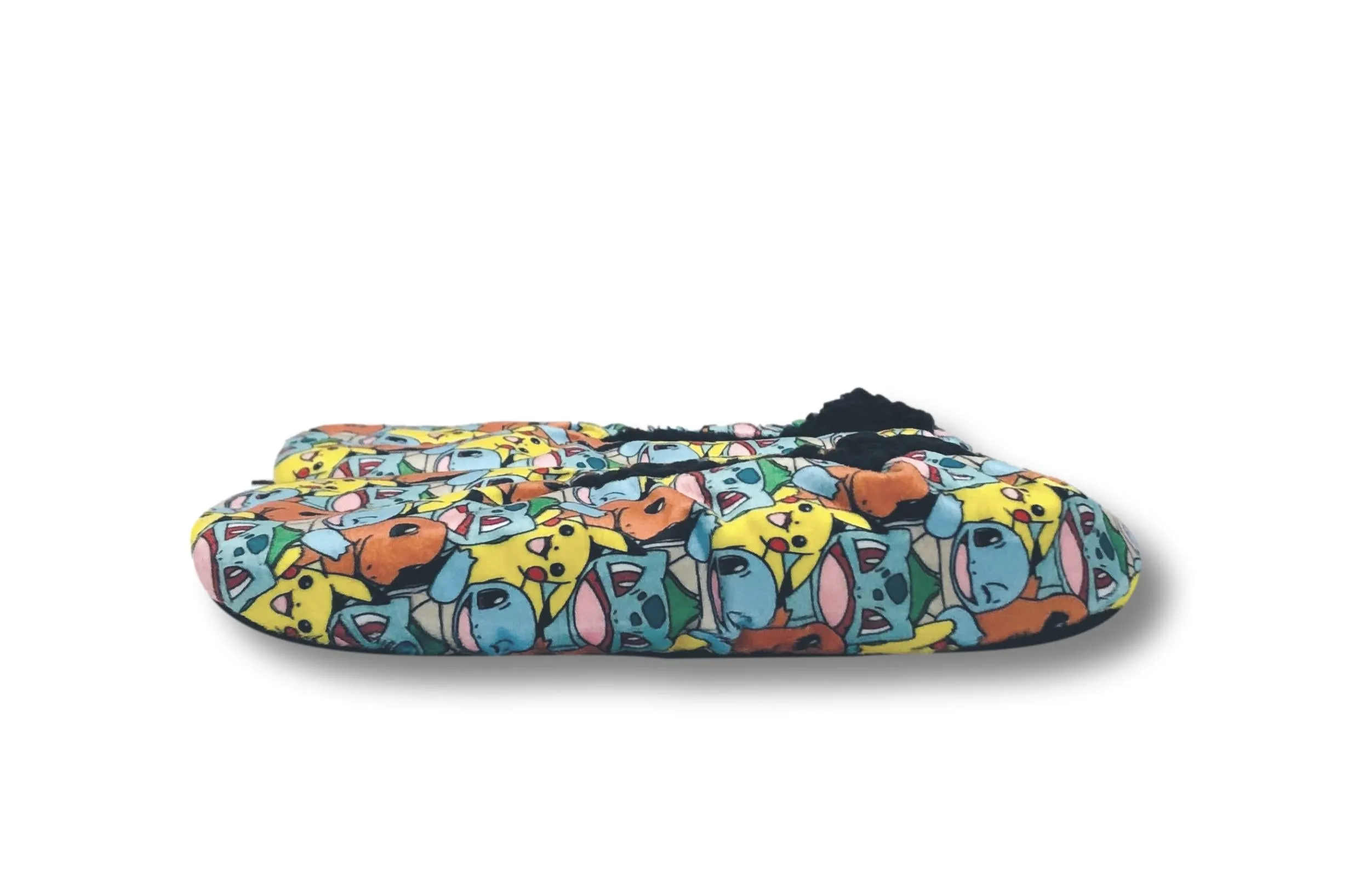 Pokemon Boys Slippers Fuzzy Pikachu Slipper Socks for Kids