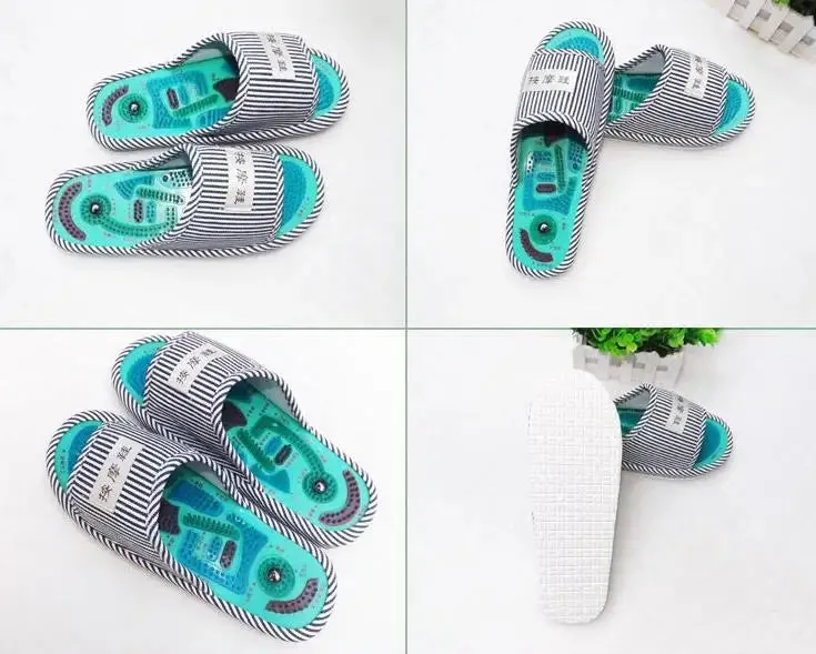 Reflexology Acupressure Massage Slippers – Medium Pressure Pain Relief & Wellness Boost