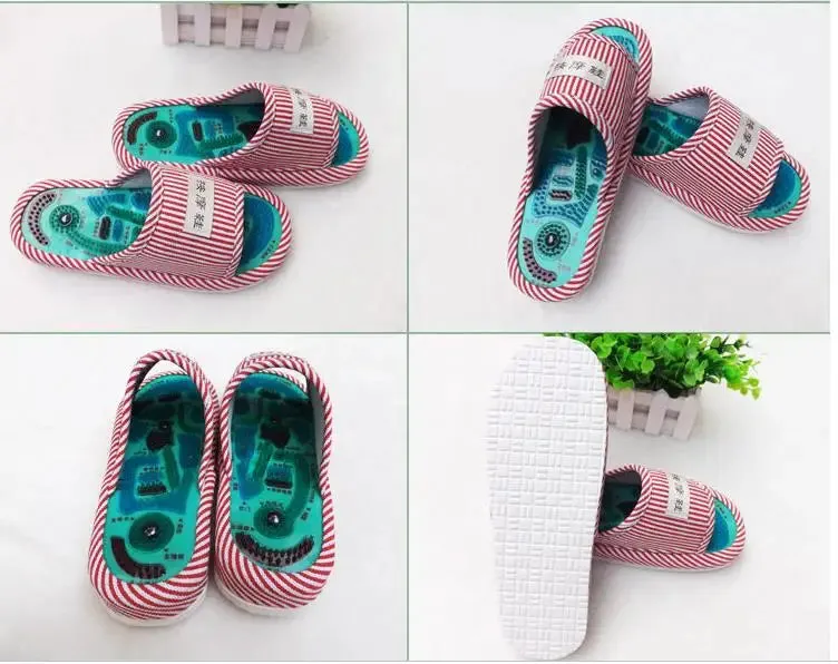 Reflexology Acupressure Massage Slippers – Medium Pressure Pain Relief & Wellness Boost