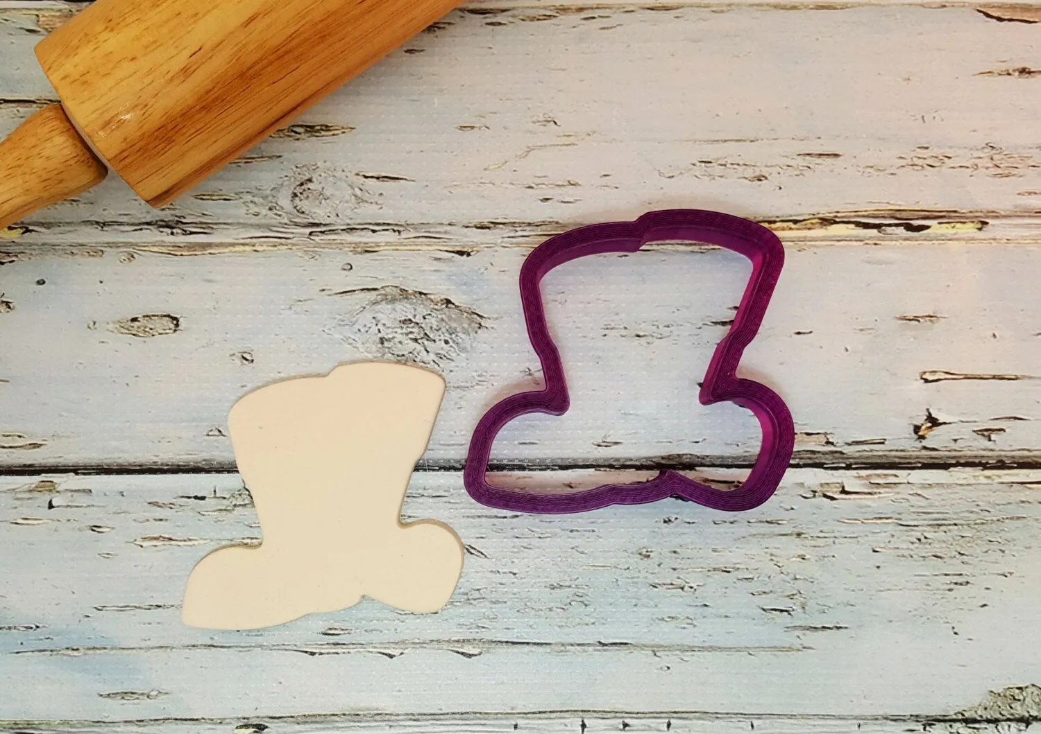 Santa Boots or Combat Boots Cookie Cutter