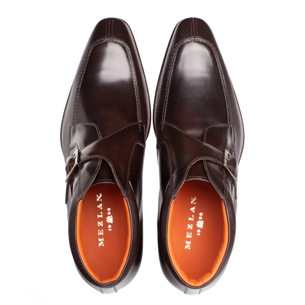 Textured/Hi-Shine Calf Monk DemiBoot