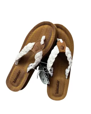 TIDEWATER FLIP FLOPS WHITE TIDEWATER FLIP FLOPS WHITE