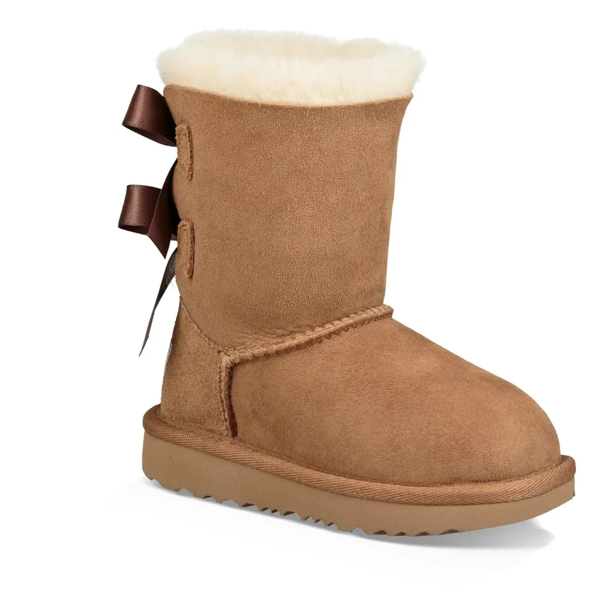 Toddler’s UGG Bailey Bow II – Cozy Sheepskin Boot with Silky Bows