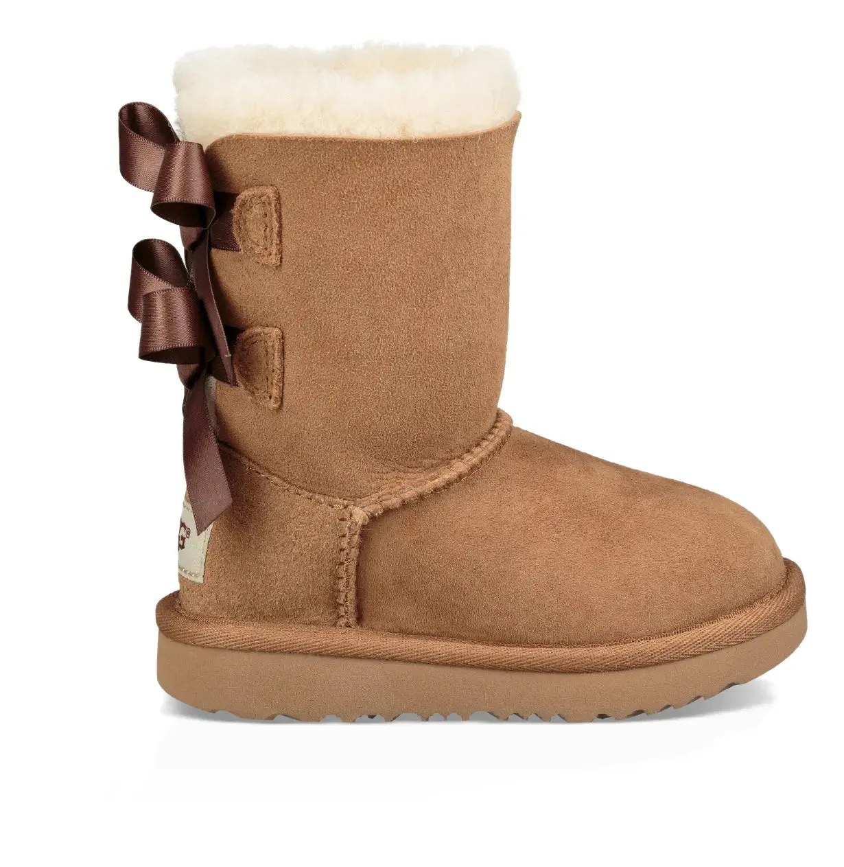 Toddler’s UGG Bailey Bow II – Cozy Sheepskin Boot with Silky Bows