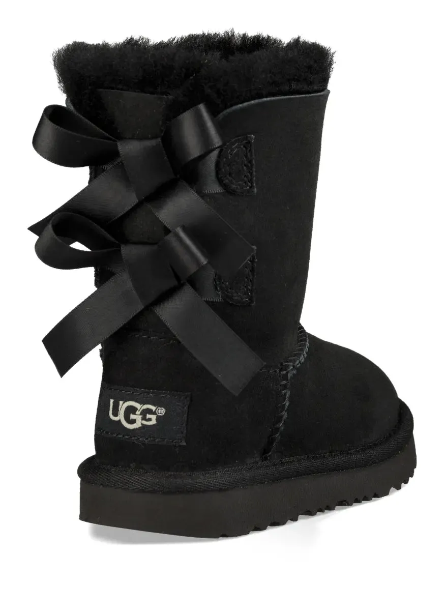 Toddler’s UGG Bailey Bow II – Cozy Sheepskin Boot with Silky Bows
