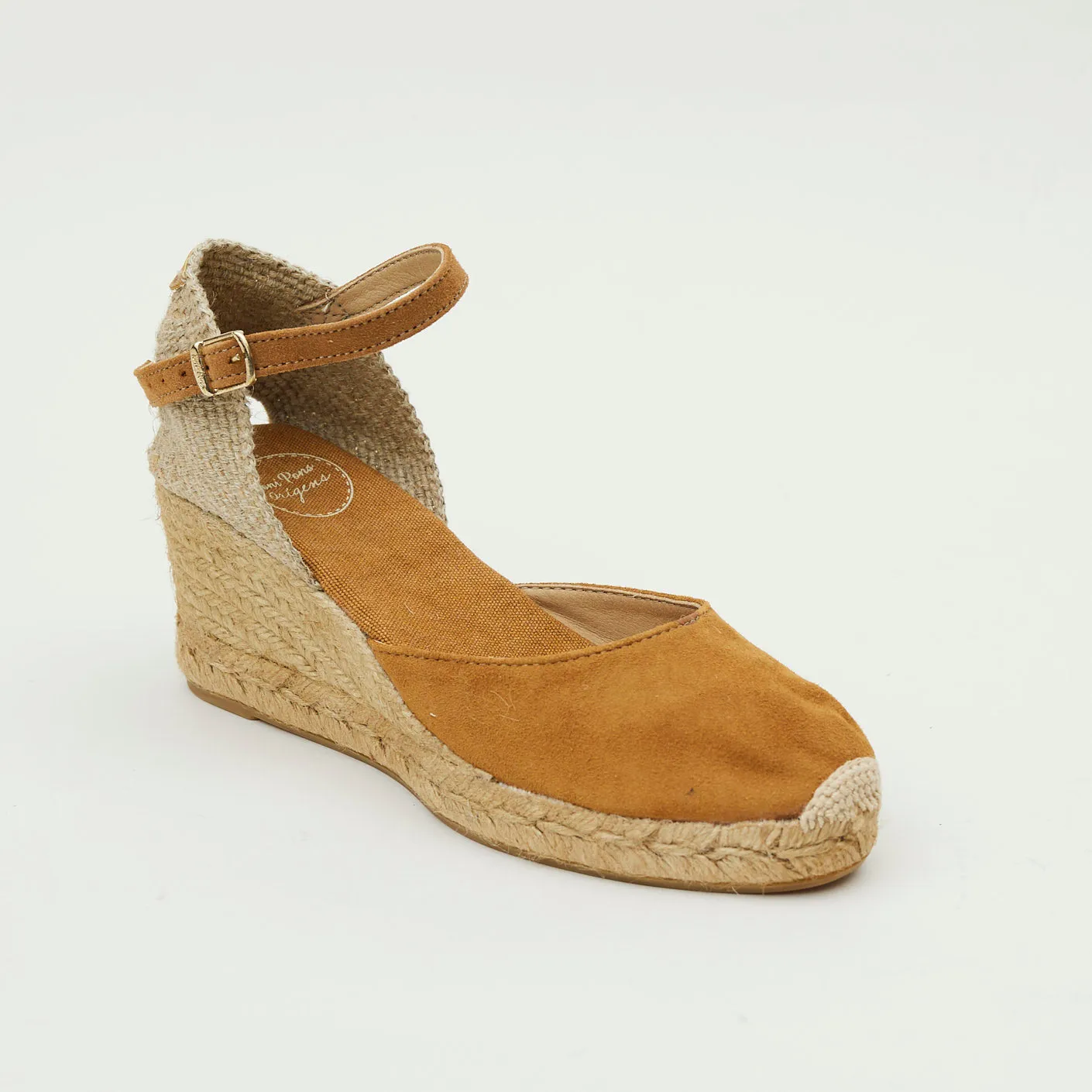 Toni Pons Tan Suede Espadrilles