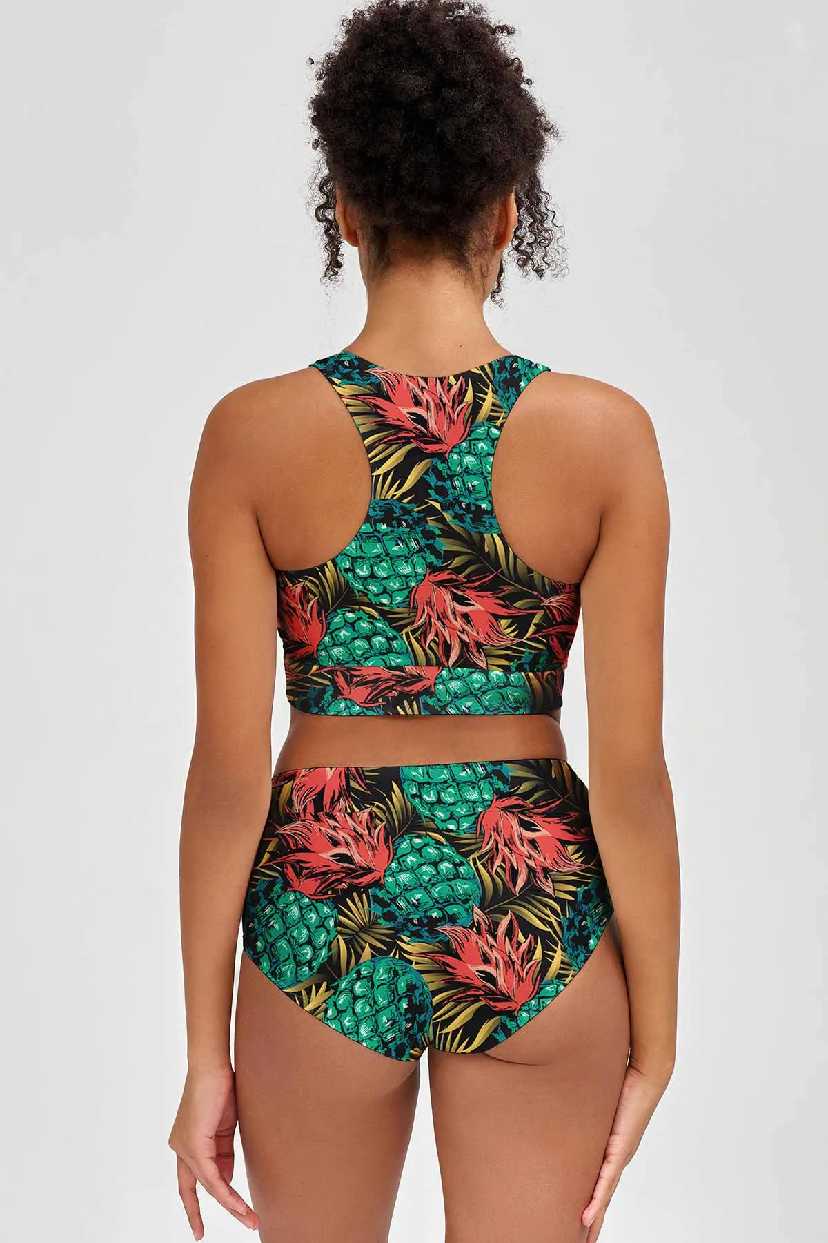 Tropicana Cara Full Coverage High-Waist Hipster Bikini Bottom - Women
