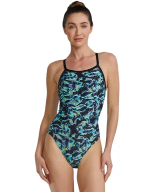 TYR Energia Durafast Elite Diamondfit Swimsuit - Green