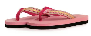 Weird Fish Womens Adila Braided Flip Flops - Pale Pink