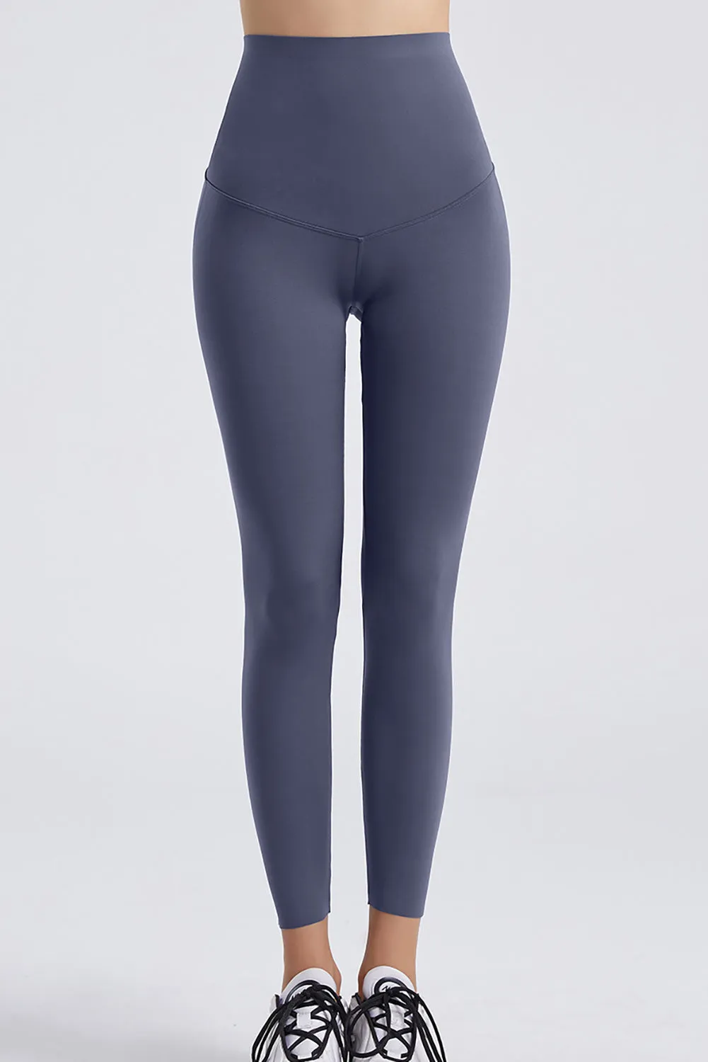 Wide Waistband High Rise Yoga Leggings