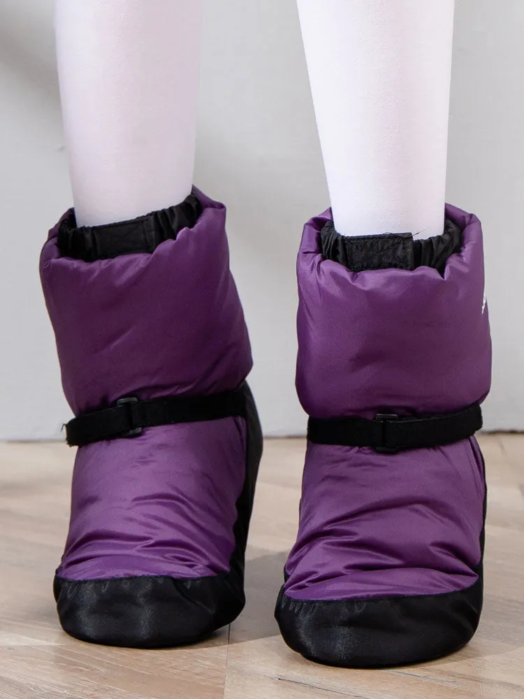 Winter Dance Warm Boots Soft Sole Warm Up Cotton Shoes Ballet Booties