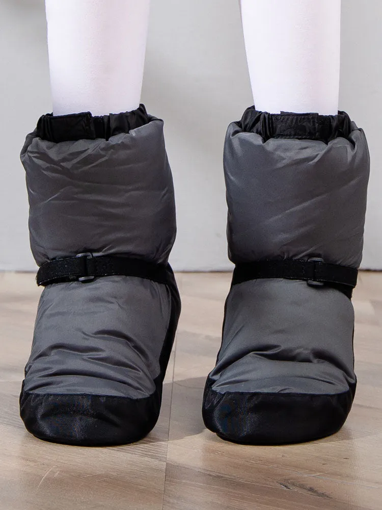 Winter Dance Warm Boots Soft Sole Warm Up Cotton Shoes Ballet Booties