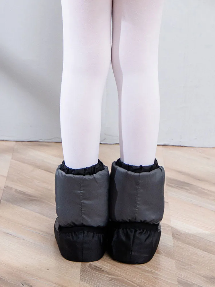 Winter Dance Warm Boots Soft Sole Warm Up Cotton Shoes Ballet Booties