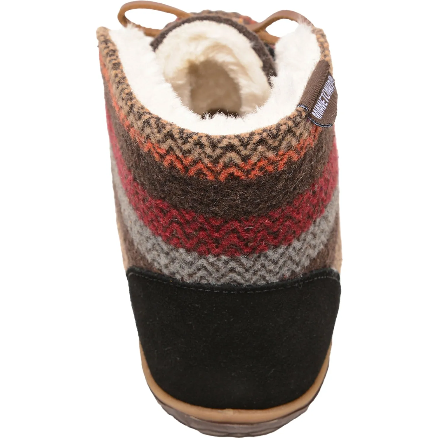 Women's Minnetonka Torrey Black/Multi Suede