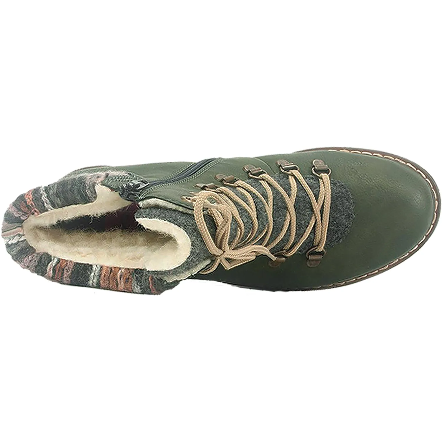Women's Rieker Y9131-54 Sabrina Green Synthetic